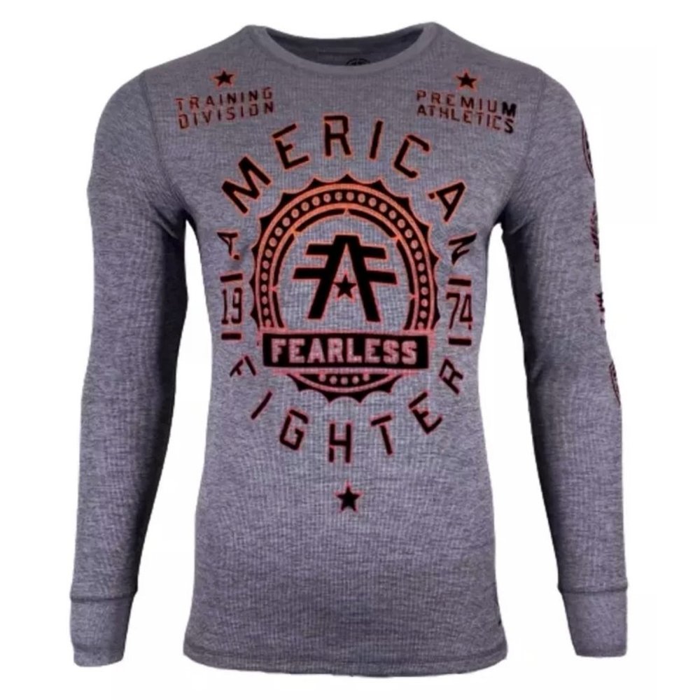 AMERICAN FIGHTER Men's T-Shirt L/S ALEXANDER THERMAL Athletic MMA